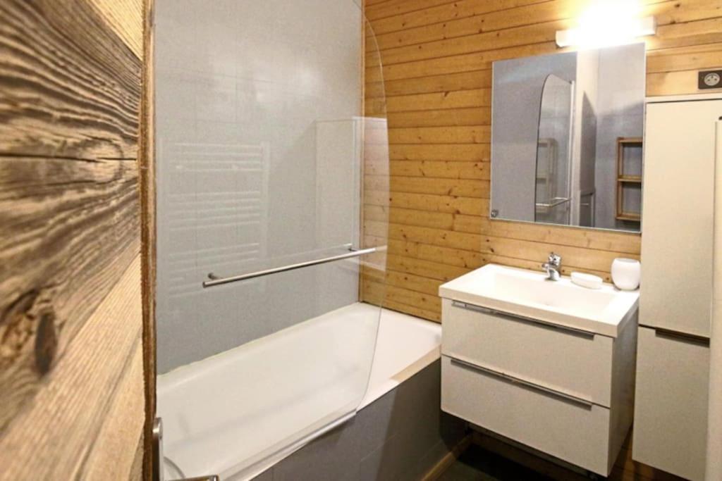 Apartament Studio Avec Coin Montagne Au Pied Des Pistes Megève Zewnętrze zdjęcie