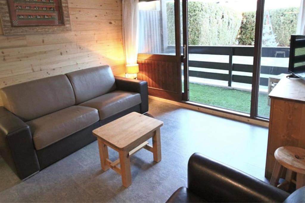 Apartament Studio Avec Coin Montagne Au Pied Des Pistes Megève Zewnętrze zdjęcie